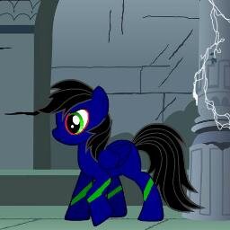 I am Thunder Storm, a Superpony with the 'power' of electricity. I have been saving ponies for years, and have not met any fellow Superponies, though I wish to.