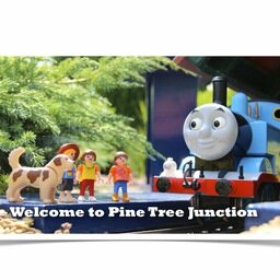 Pine Tree Junction is a G scale and live steam garden railway.