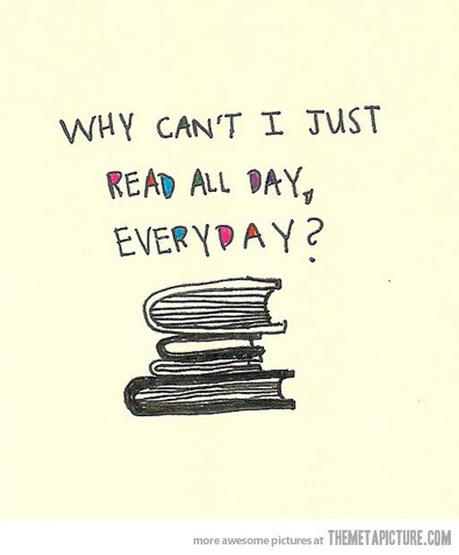 ReadersProblems's profile picture. For readers everywhere who love books and libraries but suffer from #readersproblems.