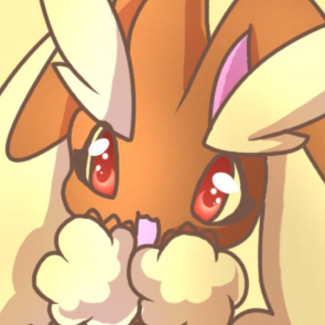 Lopunny~!I'm Vanilla!! {Female,LvL 25,Moves:Charm,Rain Dance,Ice beam,Dizzy Punch,Daddy: @Grim_Elite , Mommy: @SweetPinkPunny }