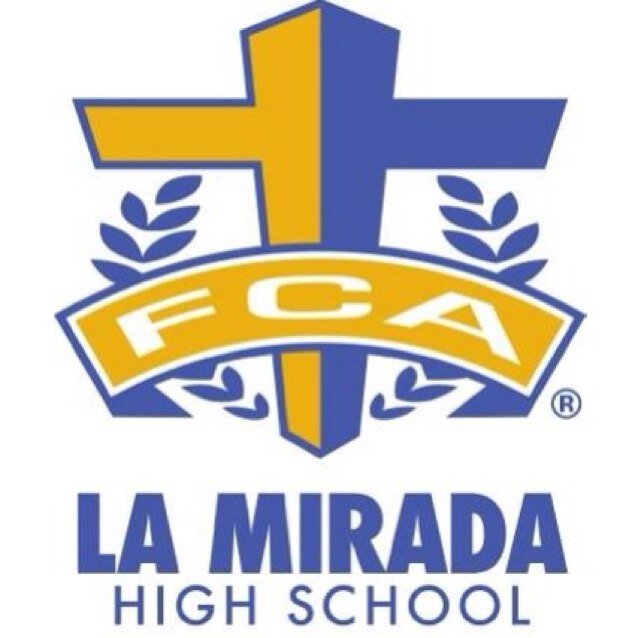 La Mirada High School Fellowship Christian Athletes•be sure to join us every Wednesday at lunch!!!•💙💛