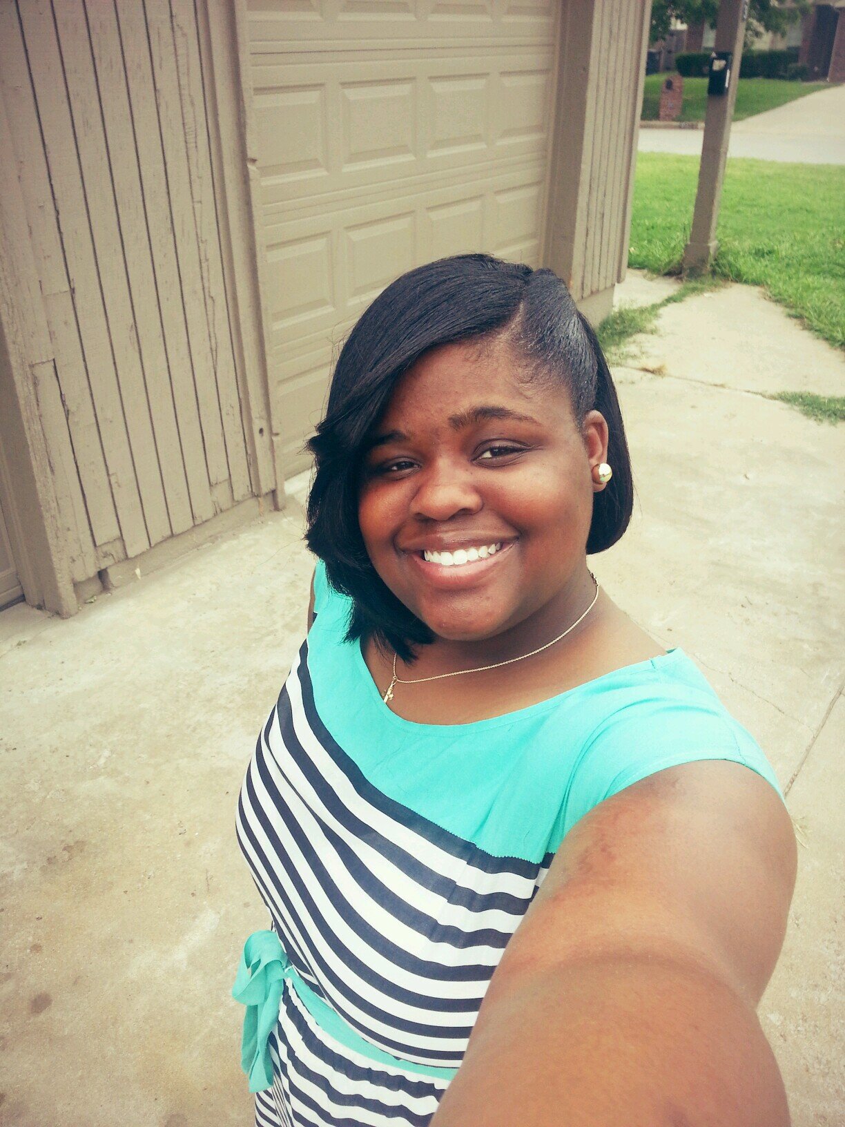 19 year old young lady with a bright future and big plans