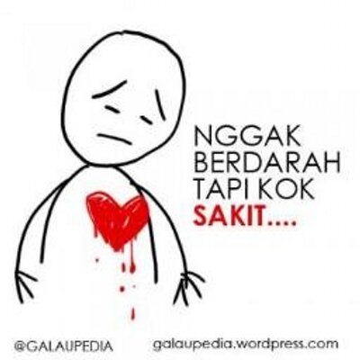  Broken Heart on Twitter Yang lagi bingung cari DP kata 