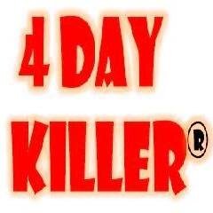 4DayKiller® is bait made of natural ingredients that effectively eradicates infestation or re-infestation of most general household pests such as Cock Roaches.