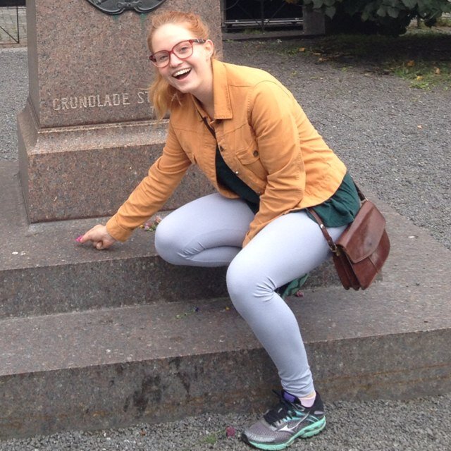 History student in Umeå.
