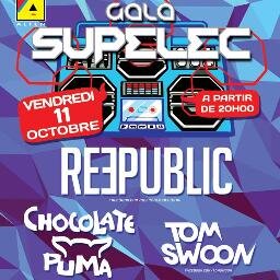 Vous ne trouverez pas meilleur ! Venez nombreux le 11 octobre 2013 au Gala Supélec 2013 !