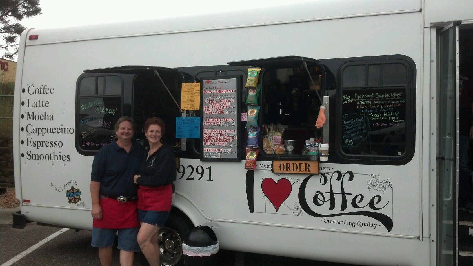 We are Minnesota's only mobile coffee shop and bistro! We spend our time at breweries, fundraising events, festivals and more! We want to be at your next event!