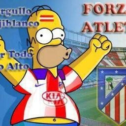 Cada vez más rojo, nos están haciendo a la fuerza y rojiblanco de corazón.Atleti, Atleti, Atleti