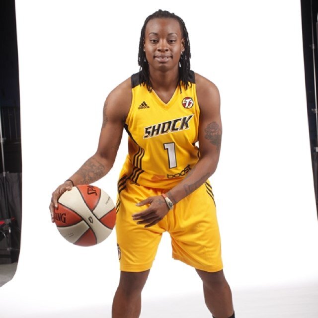 Miami graduate.Tulsa shock player.Wnba.
love the game