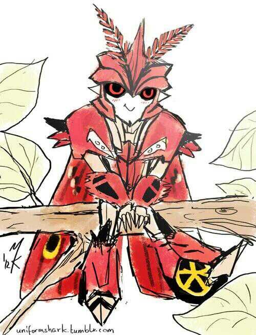 Cute little doctor moth! likes to flirt cutie like~ and follows DreadMoth around :3