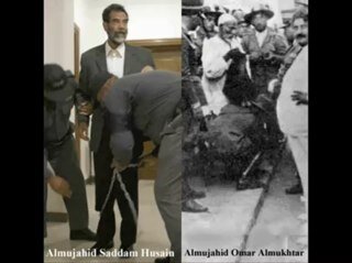 شفت الحديد الي برجلين صدام …تاج على راس اليهود وعلامه…. حرب باسم الحريه ضد الدين ! علمانيه و لبراليه ! رافضه ابناء المتعه و رويبضه هنا وهناك