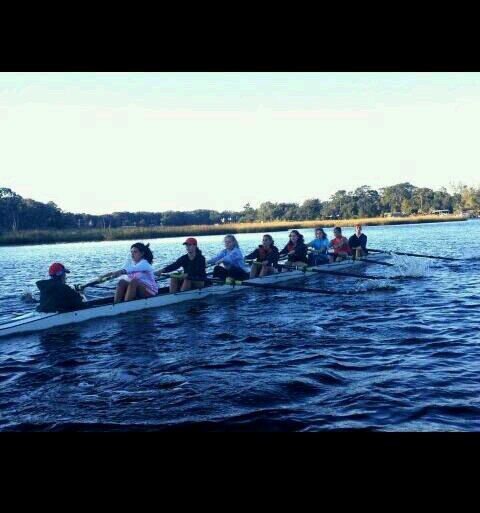 We row hard, we twerk too. We love our blisters and OWN our unis.