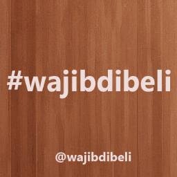 wajibdibeli's profile picture. kumpulan produk Indonesia dgn kualitas JUARA yg #wajibdibeli. ingat 3T sebelum membeli : teliti, teliti dan teliti :)