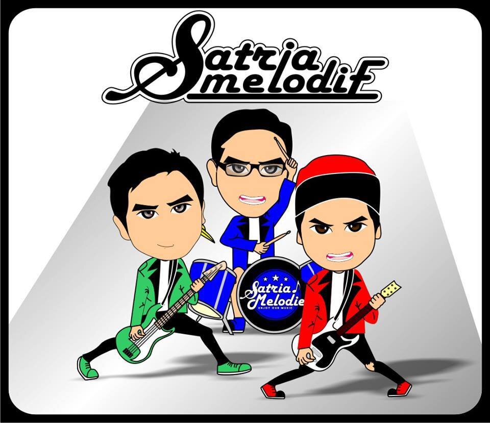we are SATRIA MELODIE, Melodic punx fun, PUNK BE!!! vocal guitar Oga Rock, Bass vocal @pendendamjiwa Drummer @GioGD_182
