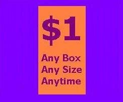 San Antonio's source for $1 moving boxes. Call 210-853-2430 for more information.