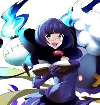 Oh? Hello~ My apologies,I was writing a novel. I am Shauntal,Ghost-type user of the Elite Four. I hope you can inspire me to write another novel~ #RP