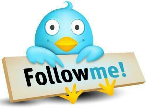 My job is to follow you back. Retweet my
tweets to gain followers.