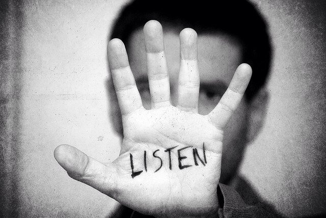 People just want to be heard. We are here to listen.