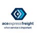 Ace Express Freight (@ACE_express) Twitter profile photo