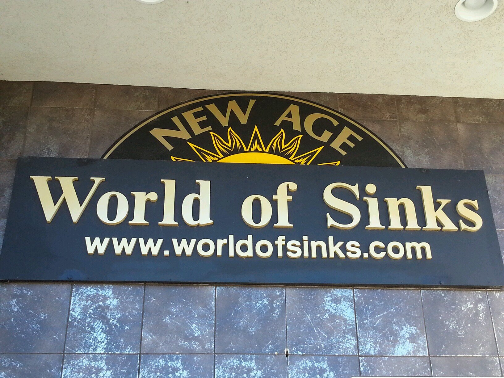WorldOfSinks's profile picture. Been in the Home Decor business Since 1972. In 2007 we decided to take a new direction in bathroom decor. Build a design around your sink is our motto.