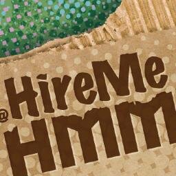 HireMeHMM's profile picture. A campaign effort to SHOW Human Movement Management that I've got what it takes to be their next Graphic Artist.