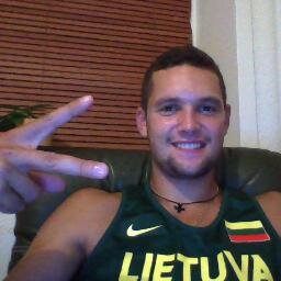 Professional volleyball player. National team Lithuania