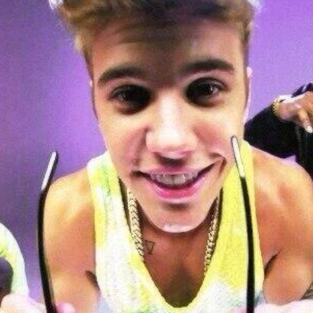 Justin has more talent in his little finger than you have in your whole body.