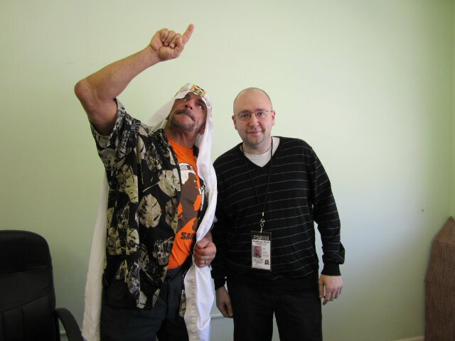 new to this. Former WWE and TNA wrestler i don't know how to use this so help me out! #Extreme #Sabu