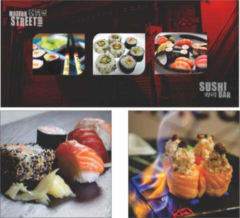 A take away sushi bar for the 'on the go' sushi lovers