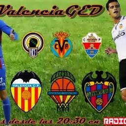 Programa deportivo que repasa la actualidad de los equipos valencianos. Los Viernes de 20.30h a 21.50h en @RadioGED_es. Presenta @ivydalvert