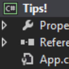 CSharpTips's profile picture. A C# tip in 140 characters or less! Want to see what the buzz is about? Check out Visual Studio! http://t.co/XKIzW8C6RW
 
 Twitter account run by @PascalCoder