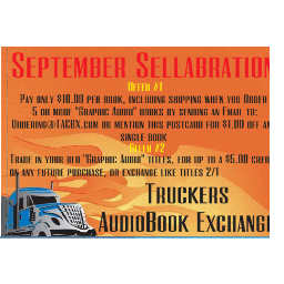 I sell tons of Audio books, specializing in Deathlands and Graphic Audio, for anyone  who spends long hours on the road.  Chack out my site at WWW.TACDX.com
