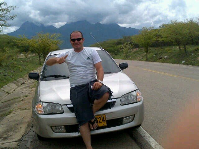 dándole gracias a Dios por todo...
