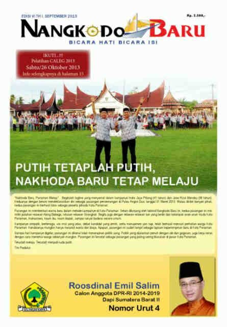 Nakhoda Baru, Minangkabau Melaju.