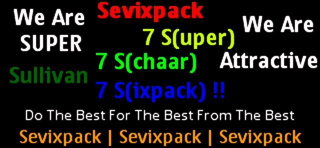 7 S(uper) 7 S(ad) and 7 S(ixpack)!!! | Mrs. Soevirgiranto | YYS. Sultan Hasanuddin