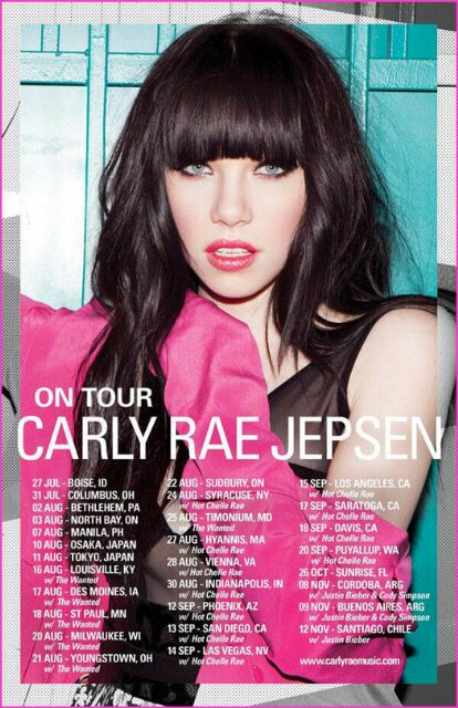 ♡1st And Official Source For South African Carly Rae Jepsen Fans. For Concert Dates , Gossip And Moree Follow Me♡