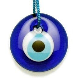 The evil eye is a Luck Charm believed to reflect evil and thereby protect the wearer against misfortune and bad things happening in one's life