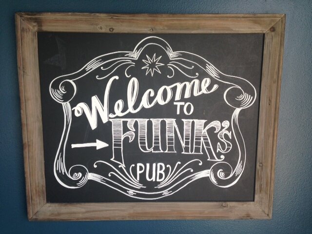 Funk's Pub— we coolio.