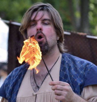 Mysterious Entertainments: fire-eating, escapes, bizarre stunts of magic & mind-reading.