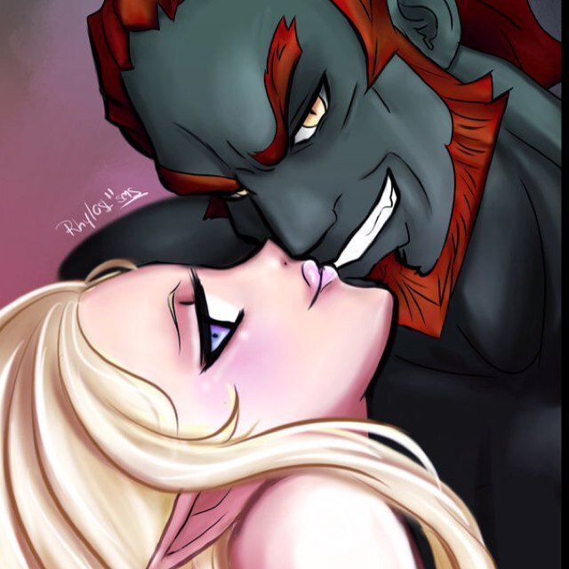 Im Zelda and im a princess who use to get kidnapped by this guy @Ganondorf_king like all the tims but now ive given him my kingdom and we are together #Married