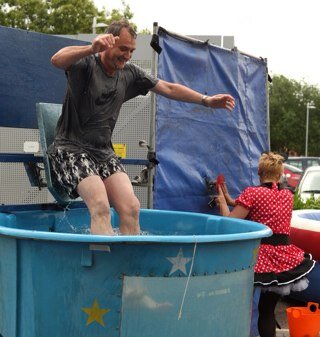 The UK's leading Dunk Tank Specialist. Hire, TV & Film work, Event Management, Gunge Tanks, Surf Simulator.