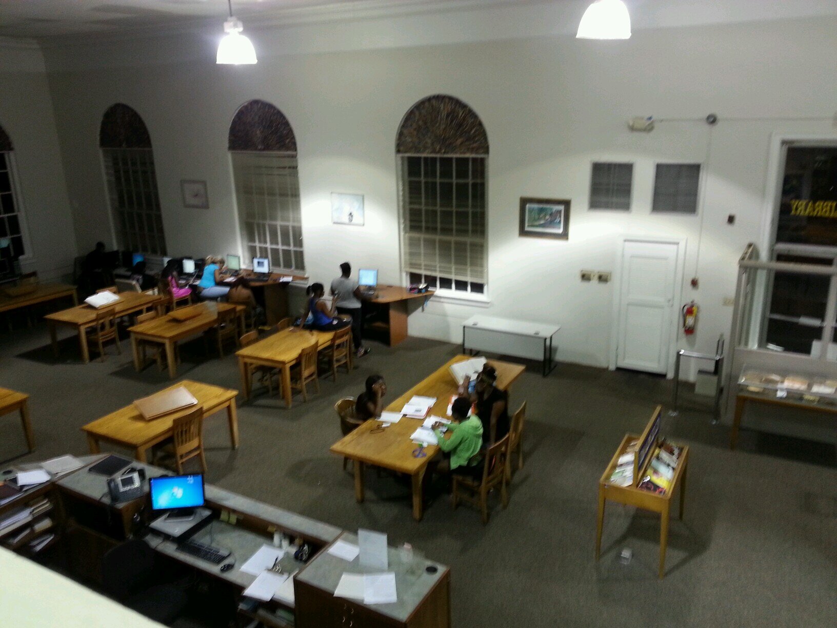 J.S. Flipper Library on the Campus of Historic Allen University in Columbia, SC.