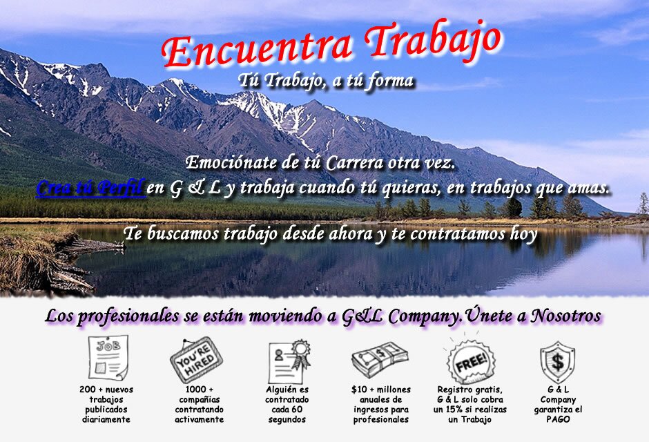 GyL Empleo es la plataforma creada  para que encuentres el empleo que siempre has deseado. Y las empresas puedan buscar profesionales excelentes
