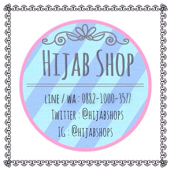 Trusted Online Shop | Follow Instagram : @hijabshops | Format Order : Nama ( spasi) alamat (spasi) phone (spasi) orderan | WA / LINE : 0812-86084487 NO SMS ‼️
