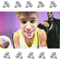 A girl who is trying to get noticed by Justin Bieber, never give up.
