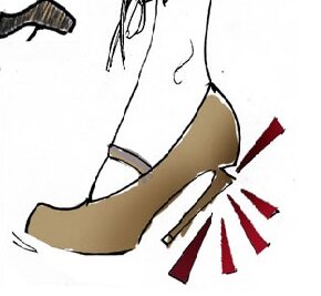 Ex femme fatale ex moglie ex amante. Ex come stile di vita. Non è facile convivere con le scarpe da ginnastica. solo tacco 12!