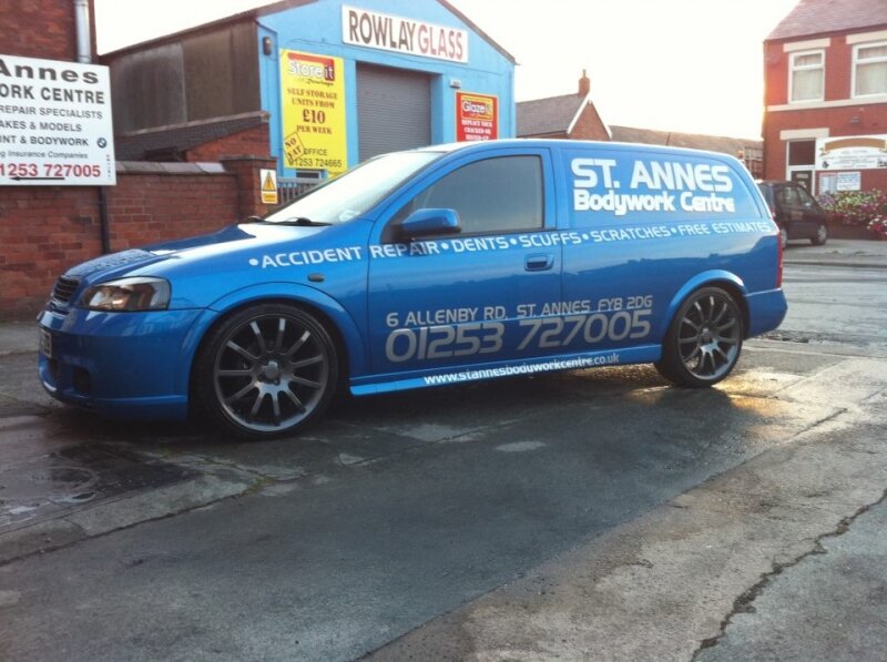 St Annes Bodywork Centre based in Lytham St Annes specialising in car body repairs. We are pleased to offer free estimates, contact us on 01253 727 005