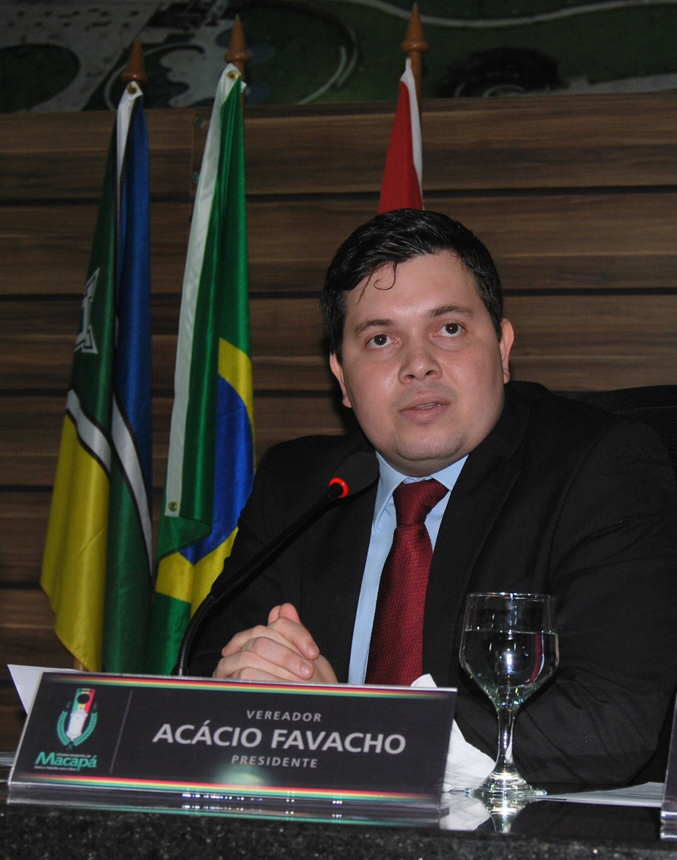 Perfil institucional do Vereador Acacio Favacho, Presidente da Câmara Municipal Macapá.