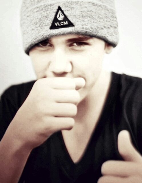 main account is biebercaring, that one is just for a project :)