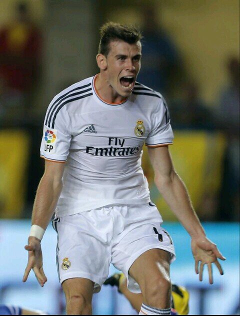 This is a fan page for the amazing Gareth Bale. He plays for Real Madrid and Wales. He is a left winger for both club and country.